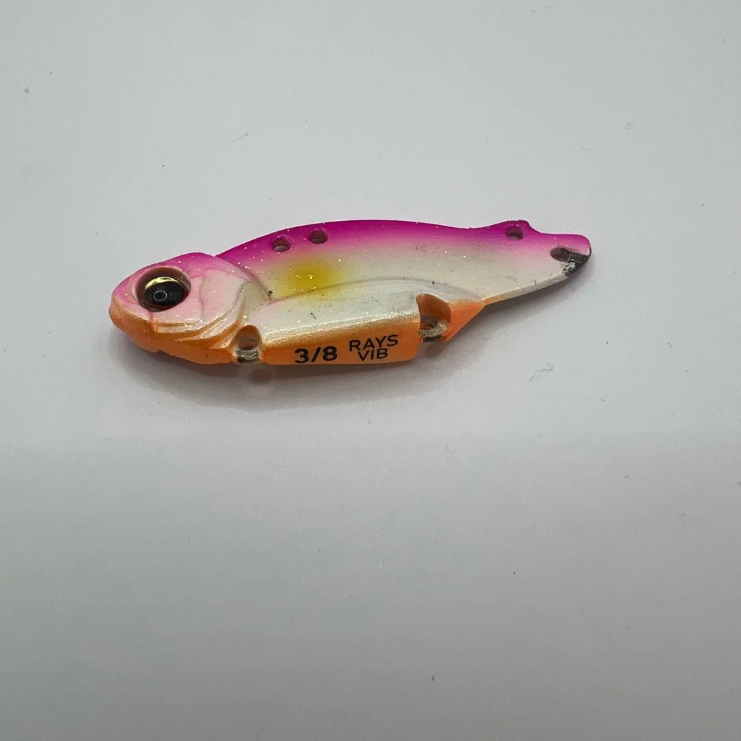 Wibra Daiwa Rays Vib, różowo-biały — zdjęcie 3
