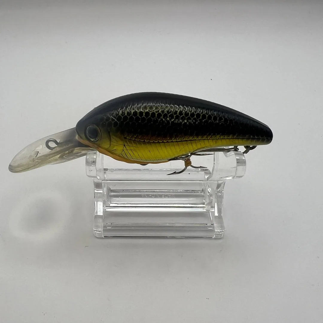 Wobler Lucky Craft CB-200, żółto-czarny crankbait — zdjęcie 1