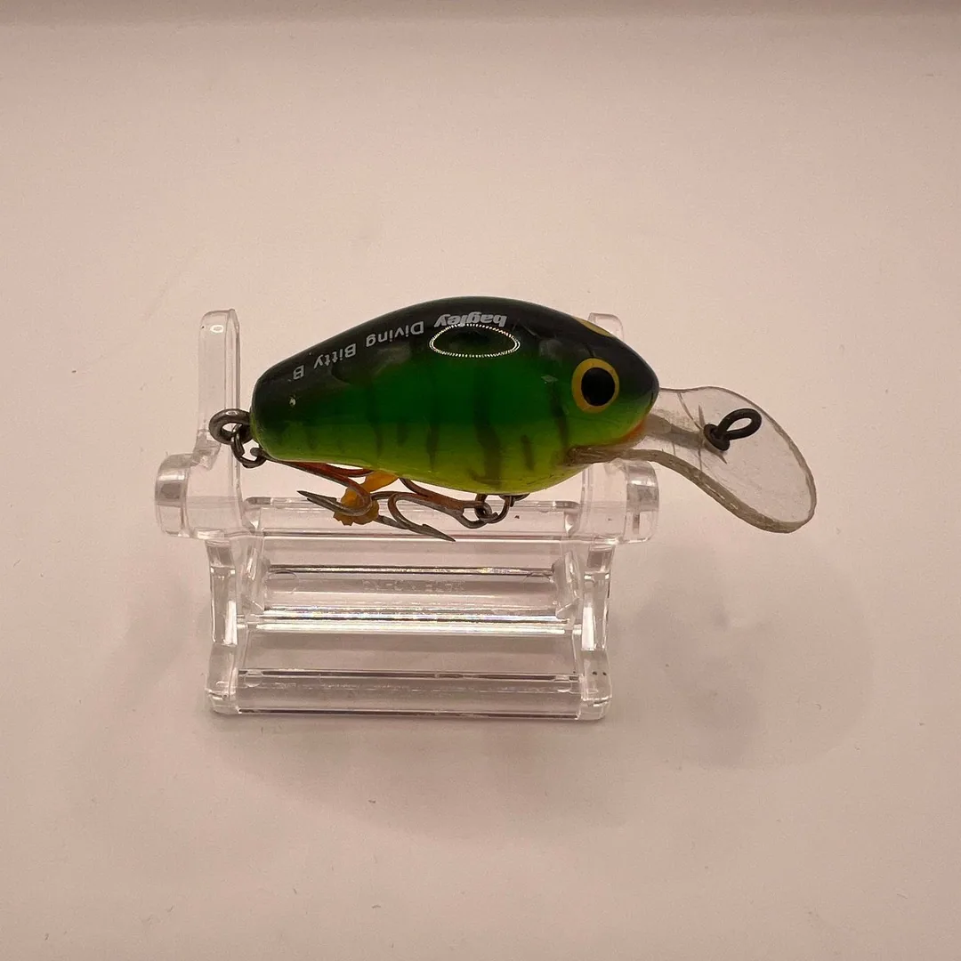 Bagley Diving Bitty B, zielony crankbait — zdjęcie 2
