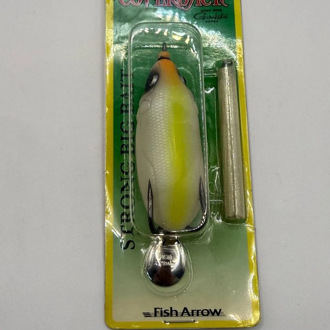 Wobler Fish Arrow Cover Jack, biało-żółty — zdjęcie 4