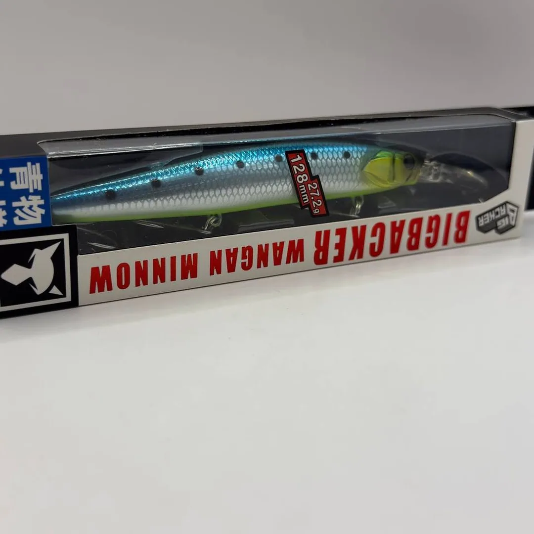 Wobler Jackall Big Backer Wangan Minnow, niebieski — zdjęcie 4
