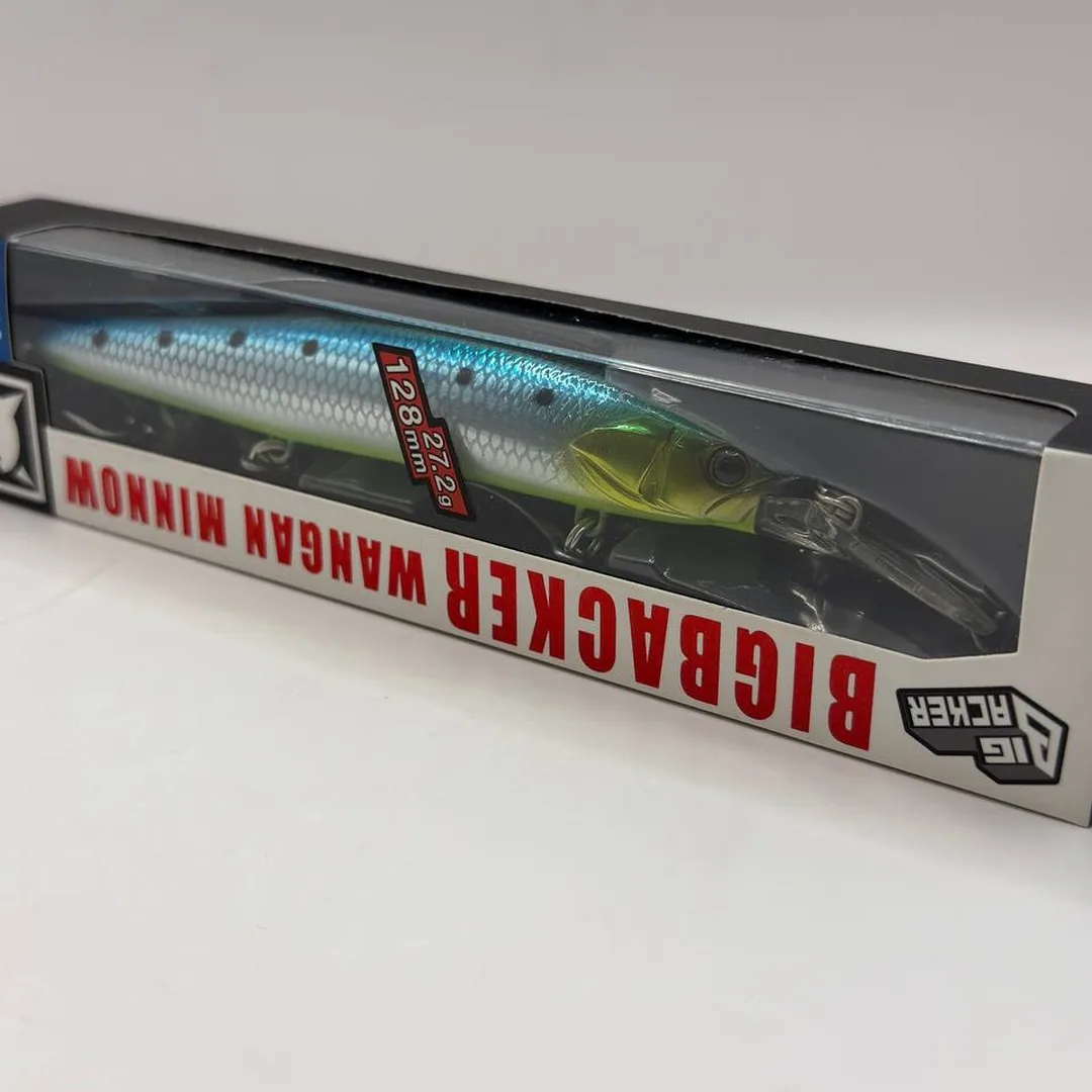 Wobler Jackall Big Backer Wangan Minnow, niebieski — zdjęcie 5