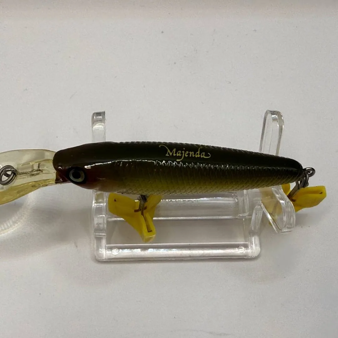 Wobler Woody Bell Majenda 60mm, brązowo-żółty — zdjęcie 3