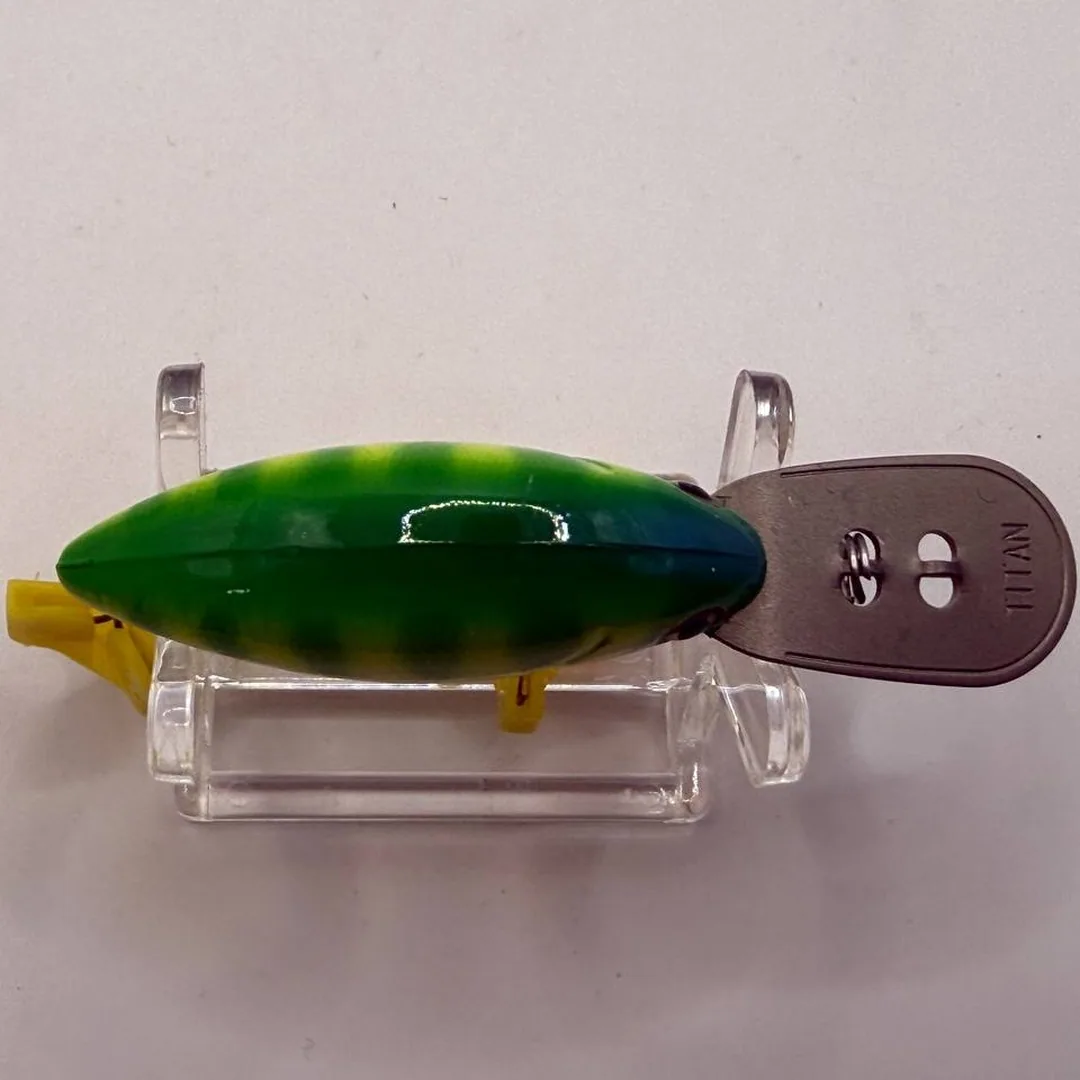 Wobler crankbait Daiwa, zielono-żółty — zdjęcie 3