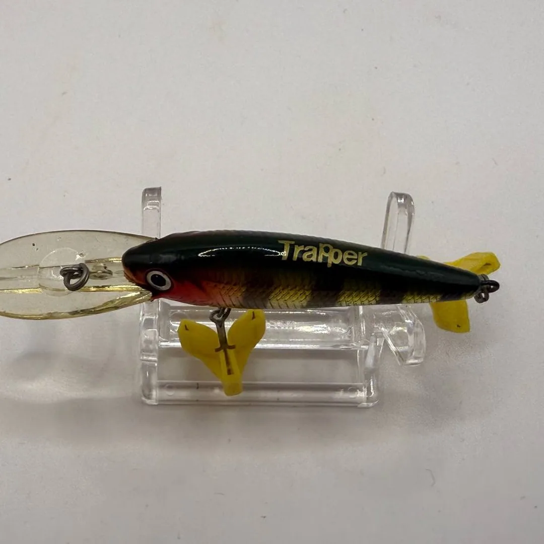 Wobler Ken Craft Trapper, zielono-czerwony — zdjęcie 3
