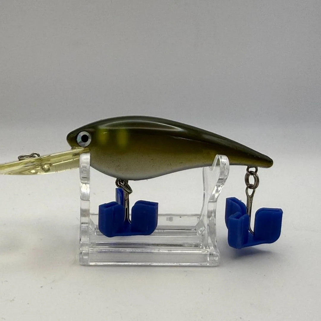 Wobler minnow zielony grzbiet, oliwkowe boki — zdjęcie 1