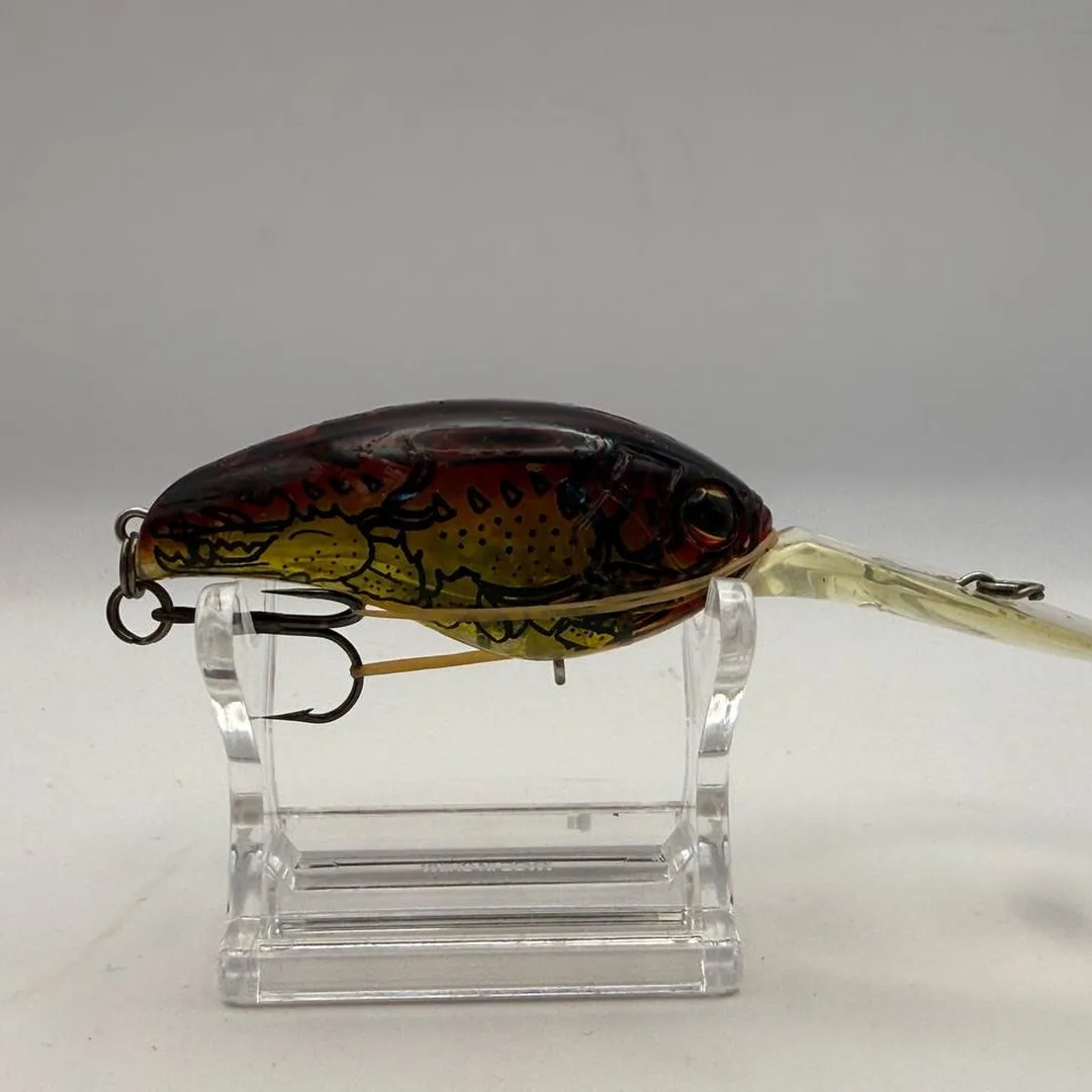Wobler RC 2.5DD, brązowy z żółtymi bokami, 60mm — zdjęcie 2