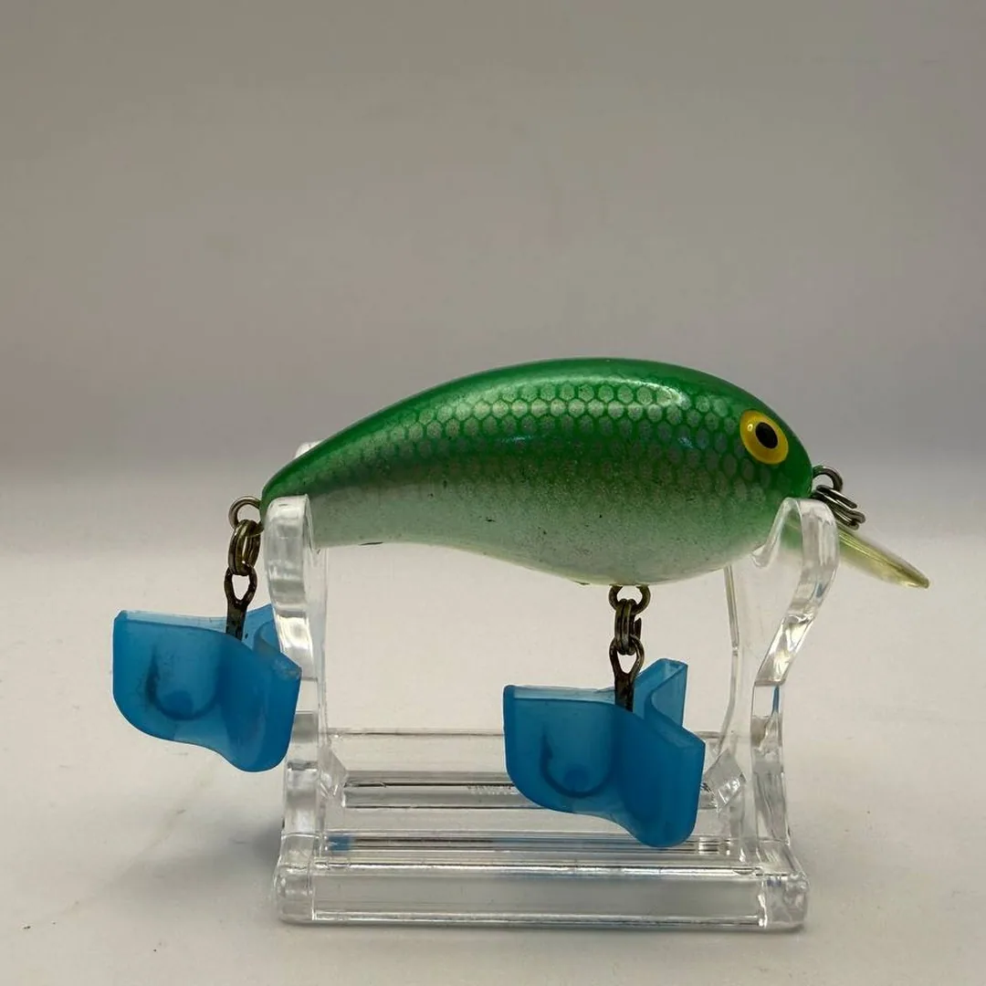 Wobler japoński, zielony grzbiet, białe boki, 55mm — zdjęcie 2