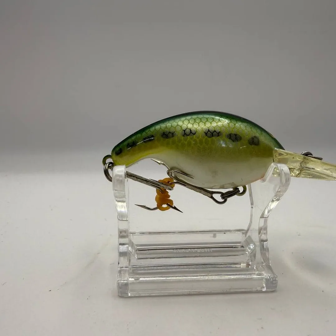 Wobler Luck-E-Strike Bass Hunter II, zielono-żółty, 55mm — zdjęcie 2