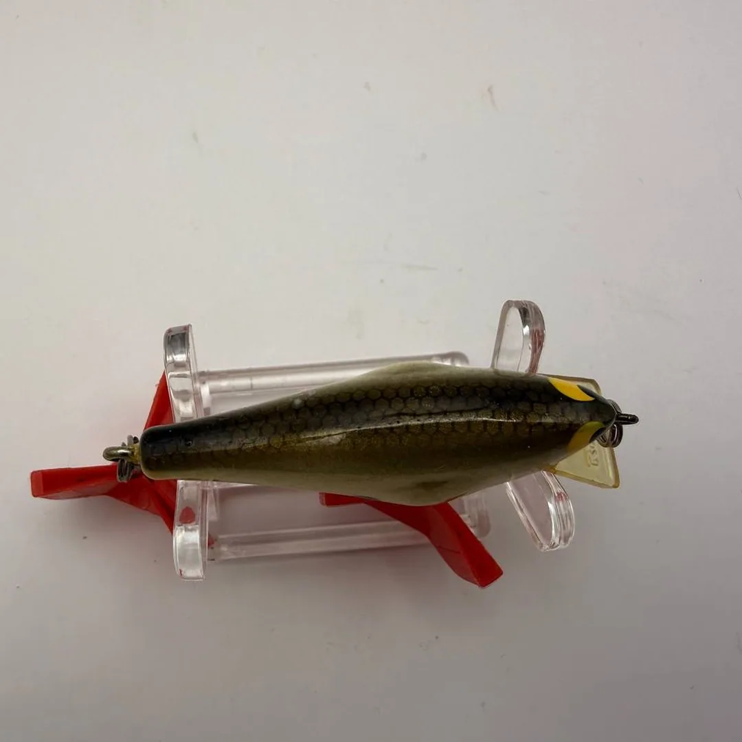 Wobler minnow, zielony grzbiet, złote boki, 55mm — zdjęcie 3