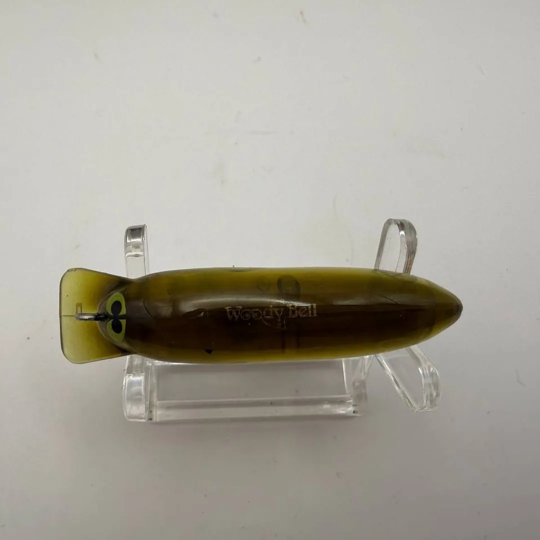 Wobler crankbait Woody Bell, zielony — zdjęcie 3