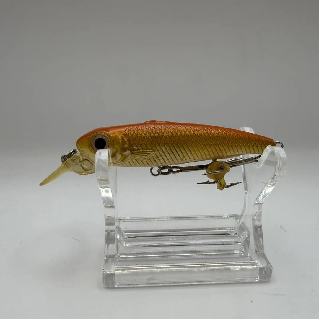 Wobler minnow pomarańczowy grzbiet, złote boki — zdjęcie 1