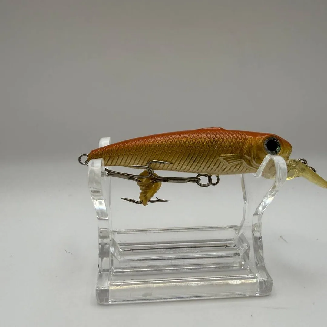 Wobler minnow pomarańczowy grzbiet, złote boki — zdjęcie 2