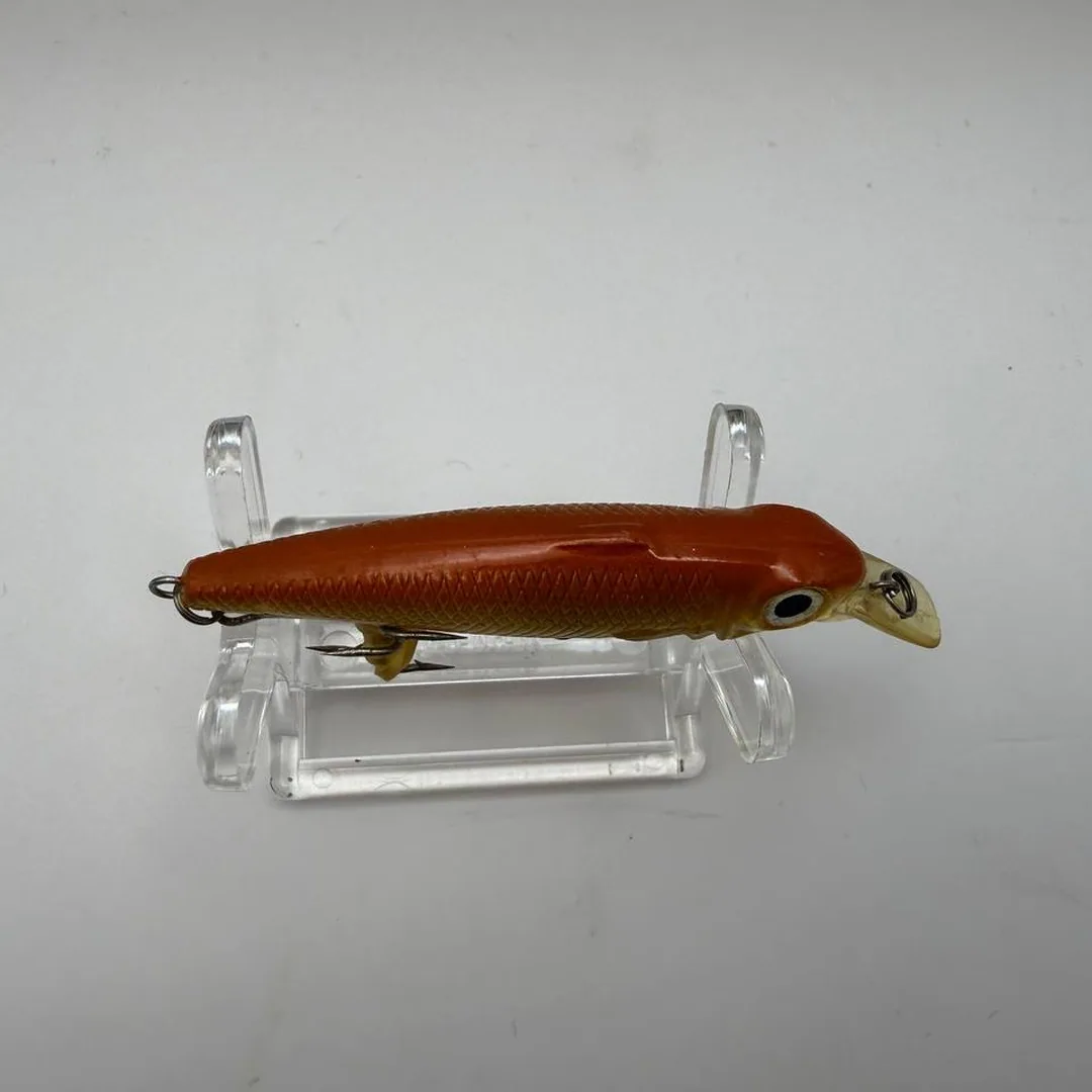Wobler minnow pomarańczowy grzbiet, złote boki — zdjęcie 3
