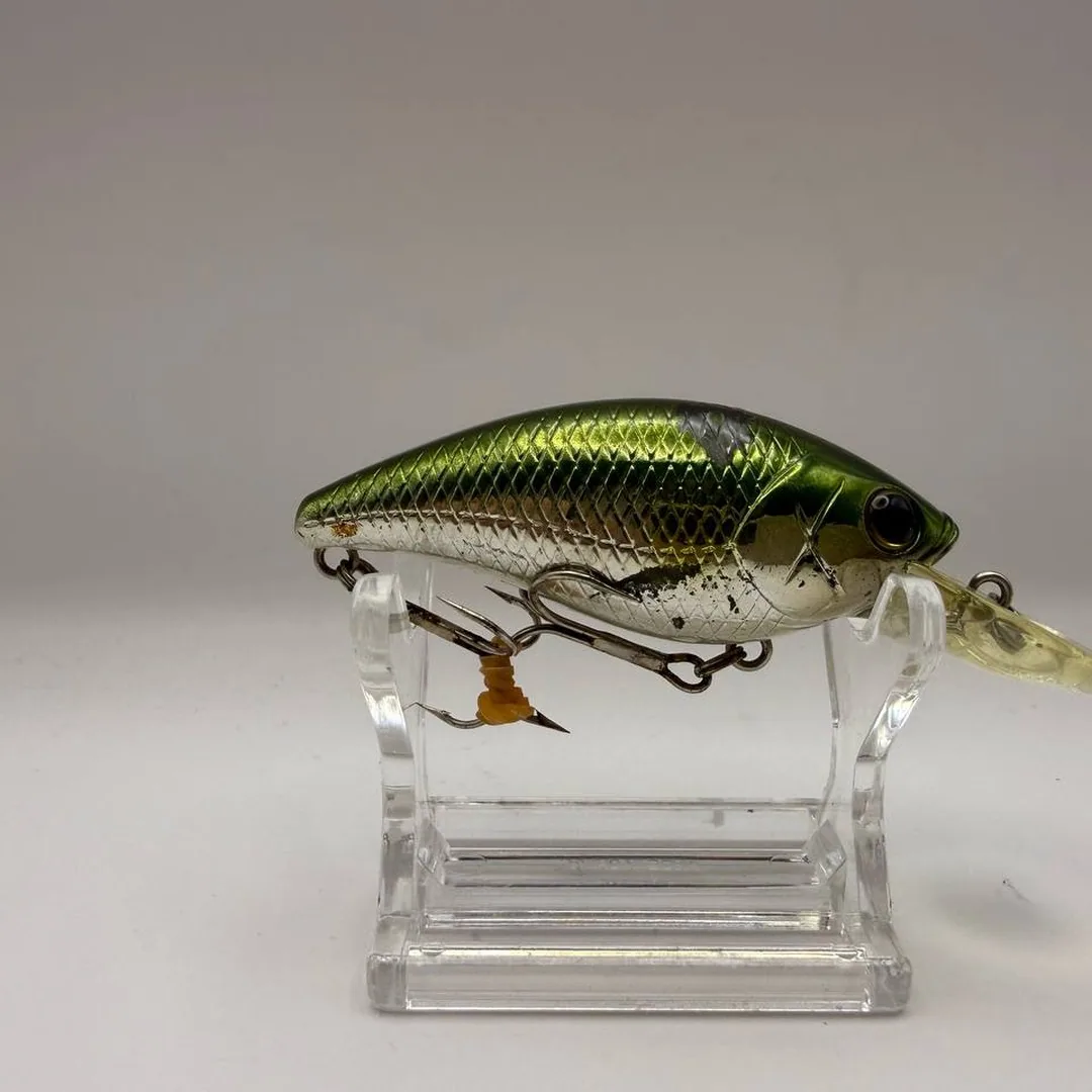 Wobler crankbait Evergreen, zielony i srebrny — zdjęcie 2