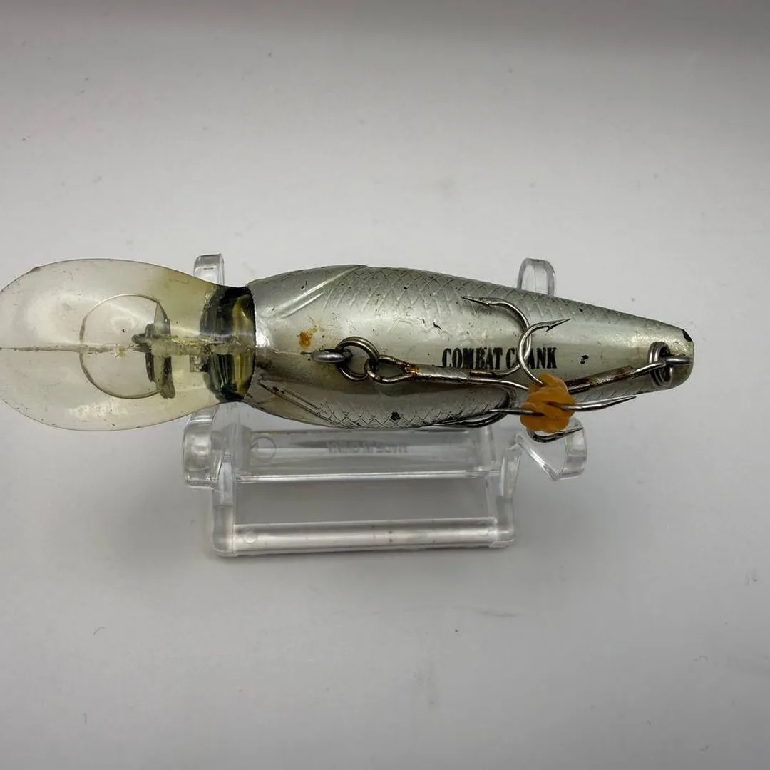 Wobler crankbait Evergreen, zielony i srebrny — zdjęcie 3