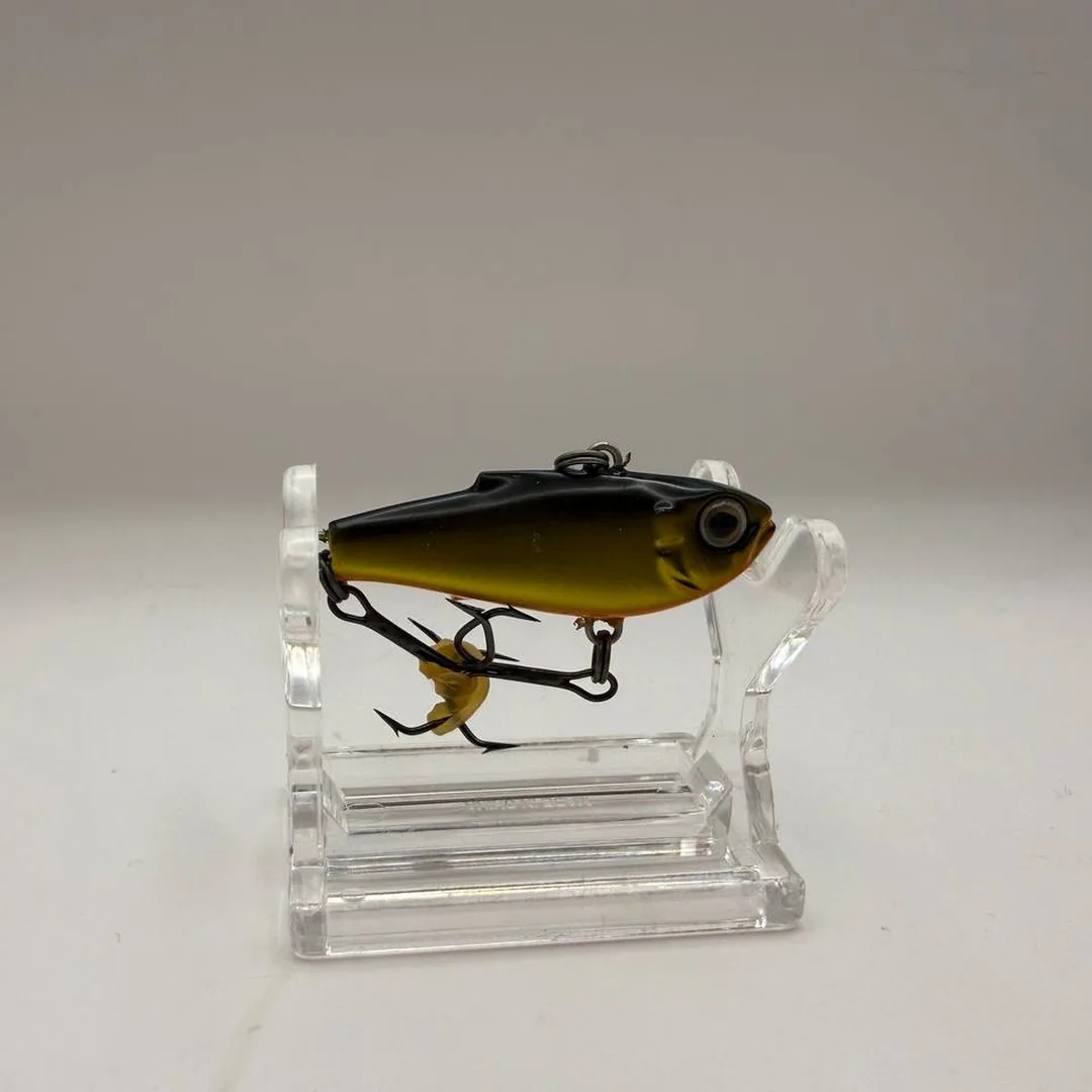 Wobler Frog Products, czarny grzbiet, żółte boki, 40mm — zdjęcie 2