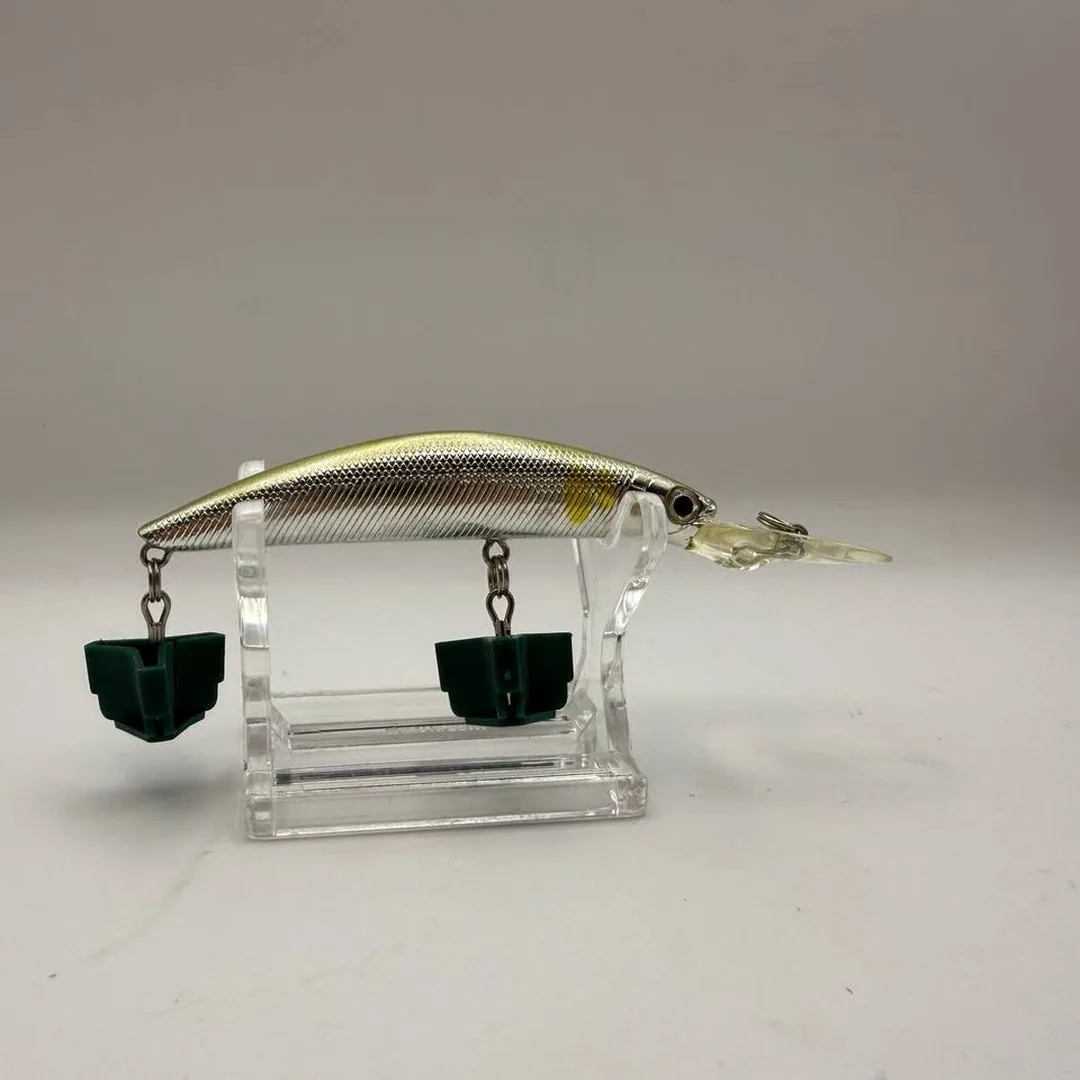 Wobler minnow, zielony grzbiet, srebrne boki, 70mm — zdjęcie 2
