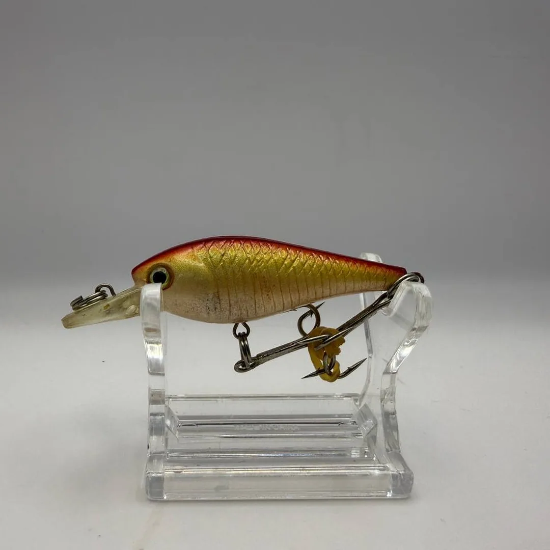 Wobler minnow czerwony grzbiet złote boki 50mm — zdjęcie 1
