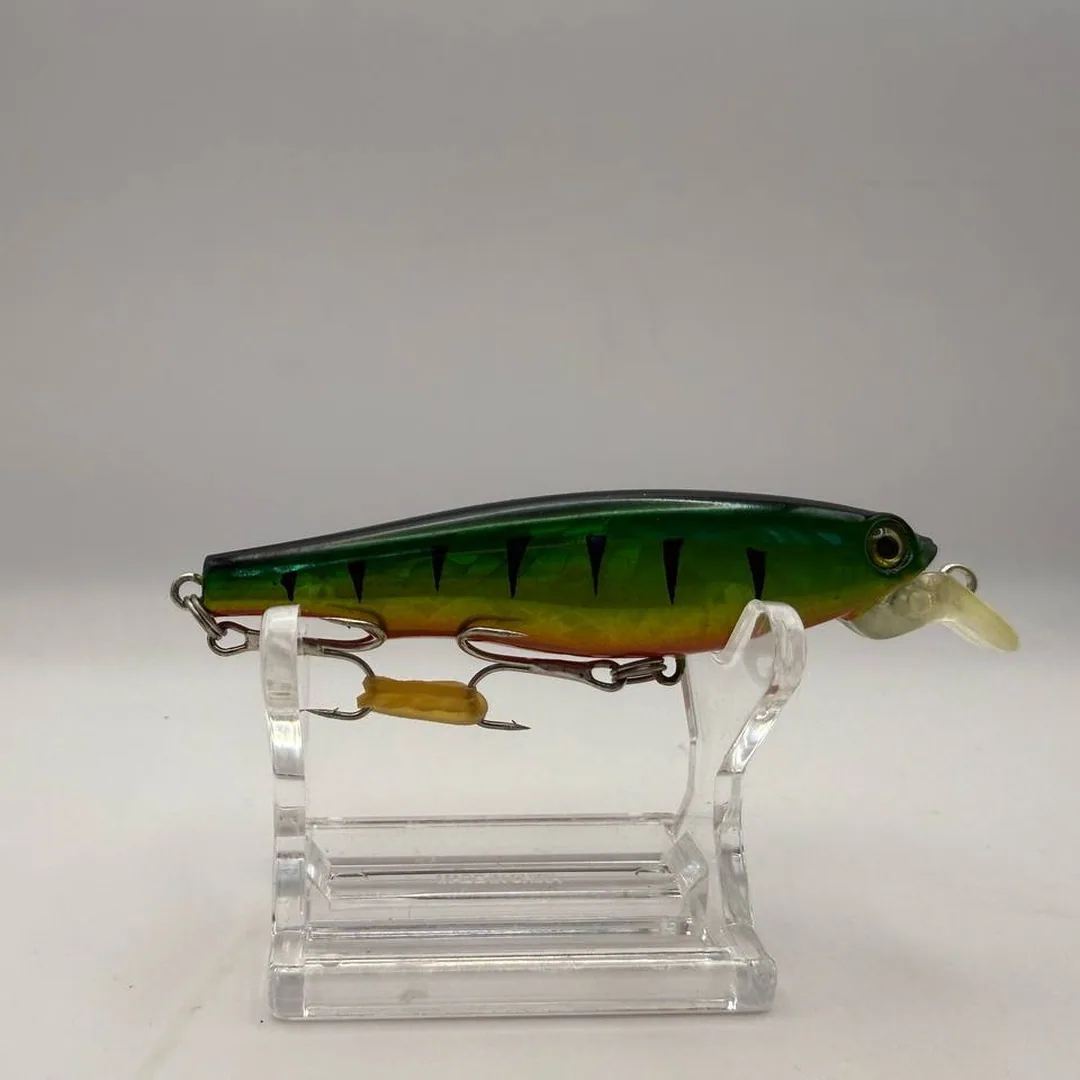 Wobler minnow zielony grzbiet, pomarańczowy brzuch — zdjęcie 2