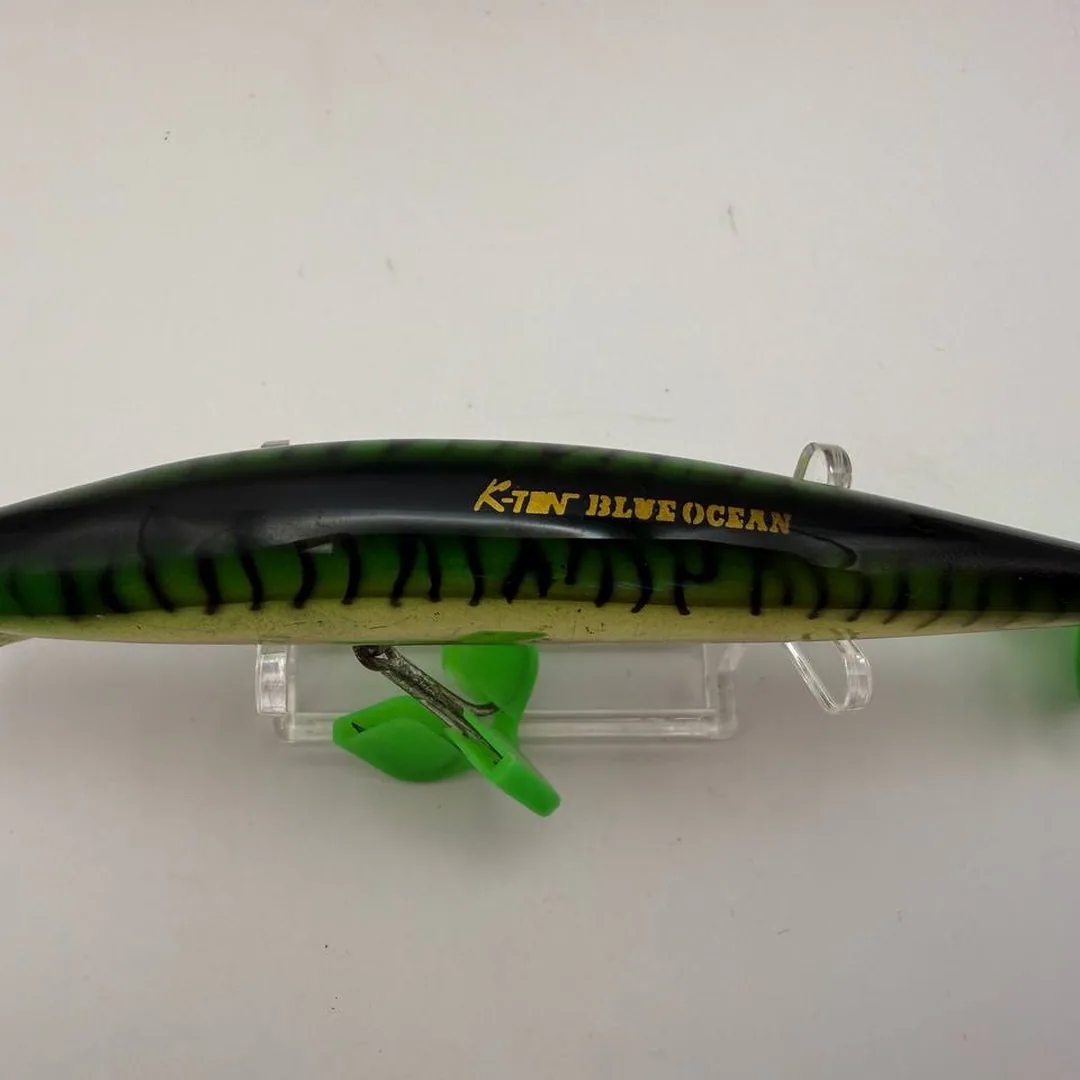 Wobler Tackle House K-Ten Blue Ocean, złoty z zielonymi akcentami — zdjęcie 3