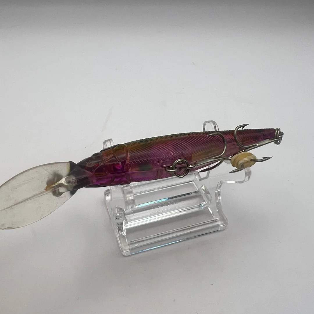 Wobler minnow czarny grzbiet, pomarańczowe boki, 80mm — zdjęcie 3