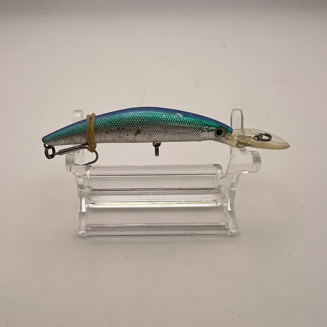 Wobler minnow, niebieski grzbiet, srebrne boki — zdjęcie 2