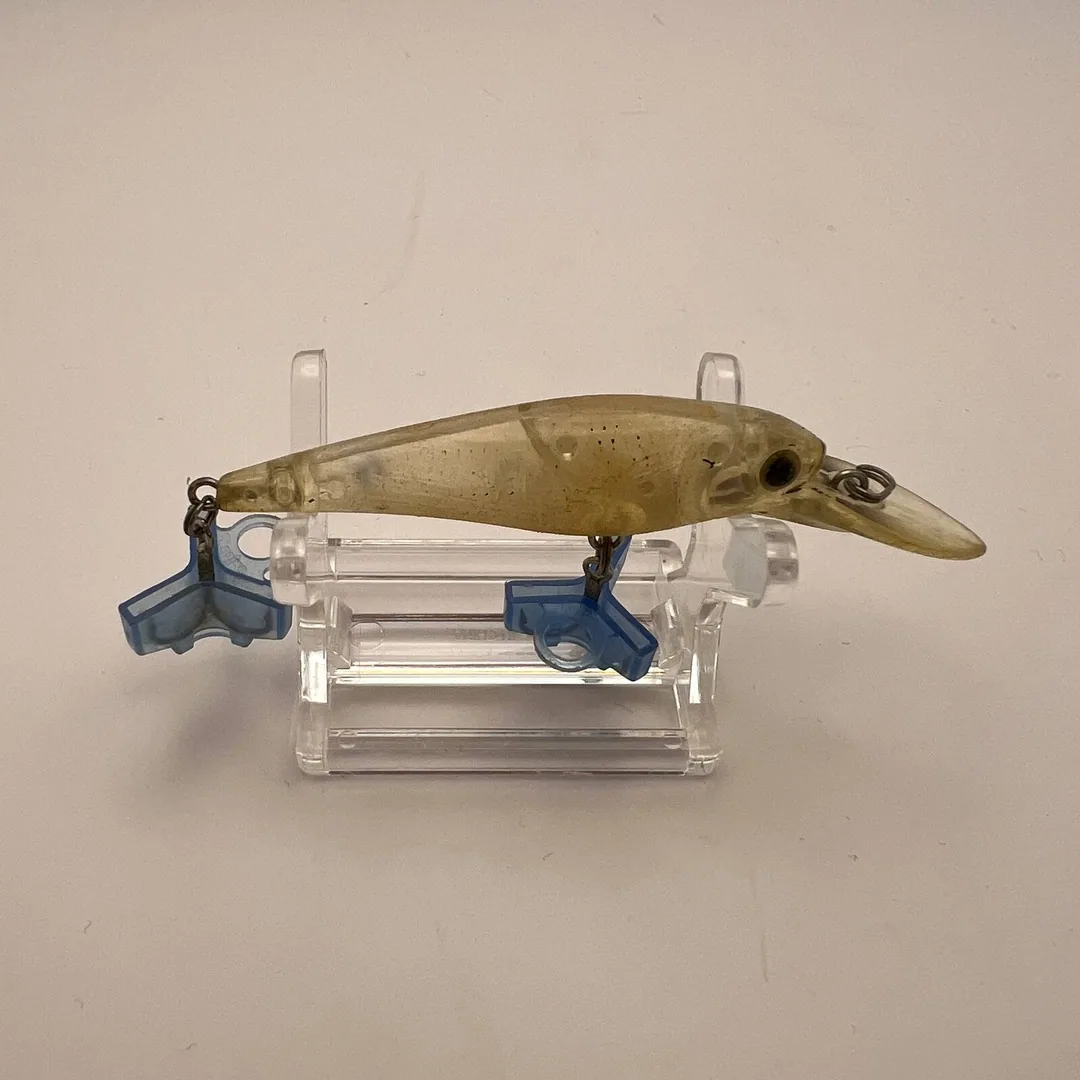 Wobler minnow przezroczysty z brązowym grzbietem — zdjęcie 2