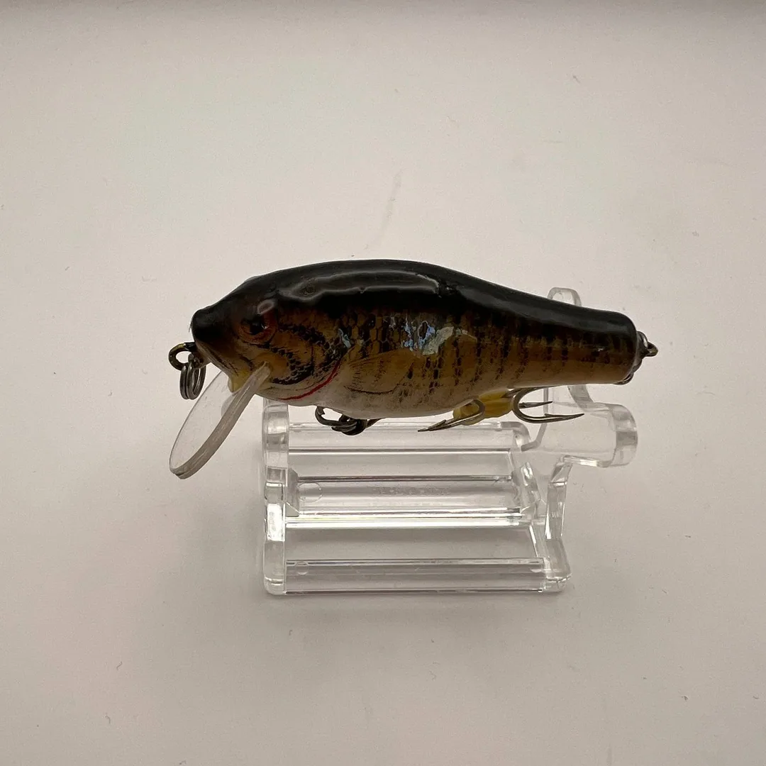 Wobler crankbait ciemny grzbiet, złote boki — zdjęcie 1