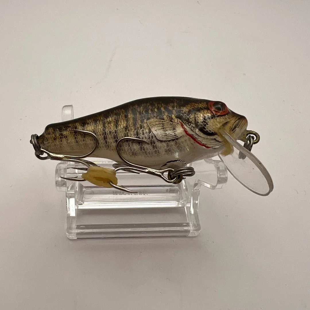 Wobler crankbait ciemny grzbiet, złote boki — zdjęcie 3