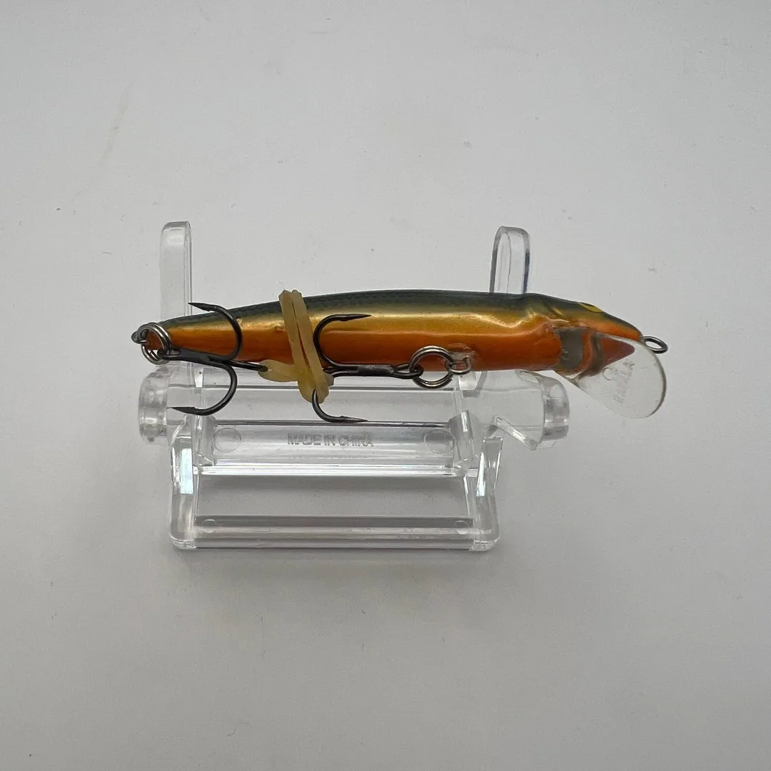 Wobler minnow, niebieski grzbiet, złote boki — zdjęcie 3