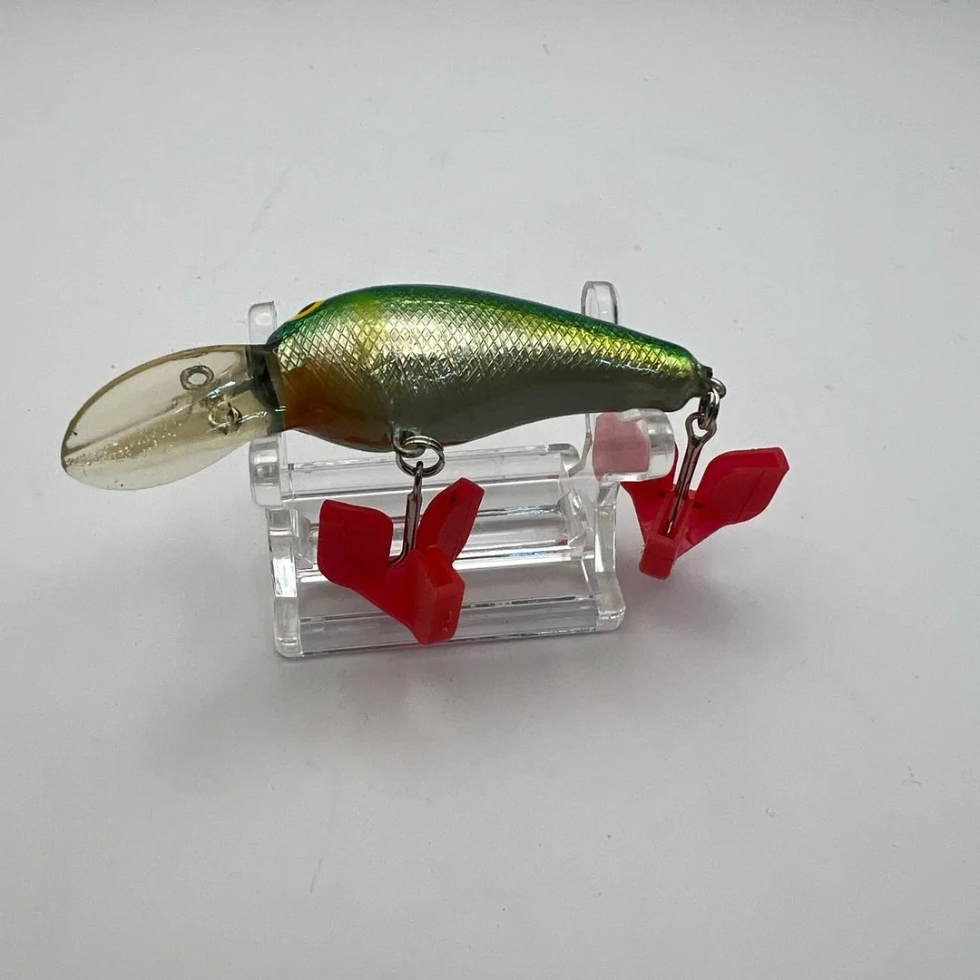 Crankbait, zielony grzbiet, złote boki, 50mm — zdjęcie 3