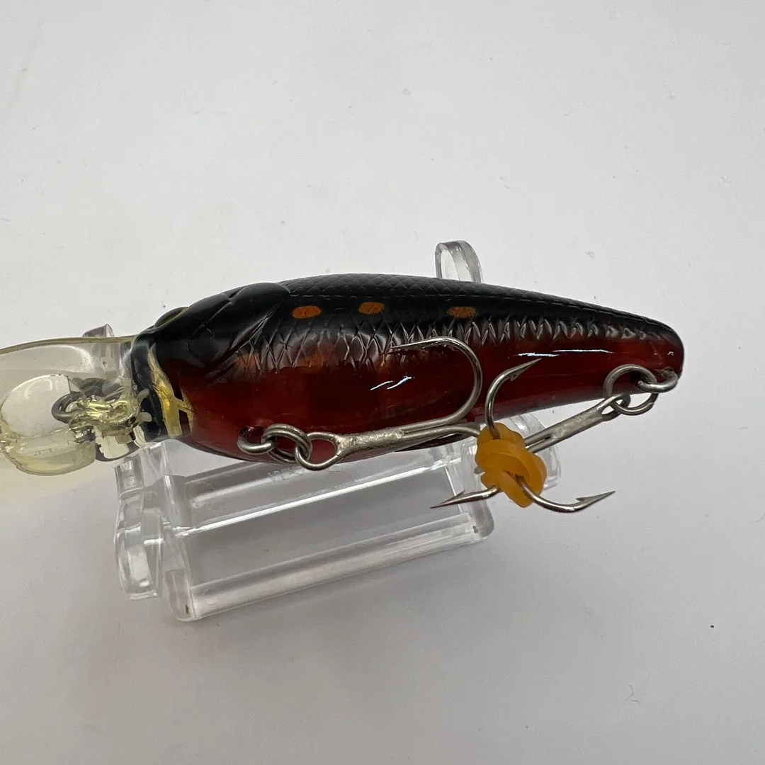 Wobler Evergreen Combat Crank, czarno-czerwony — zdjęcie 3
