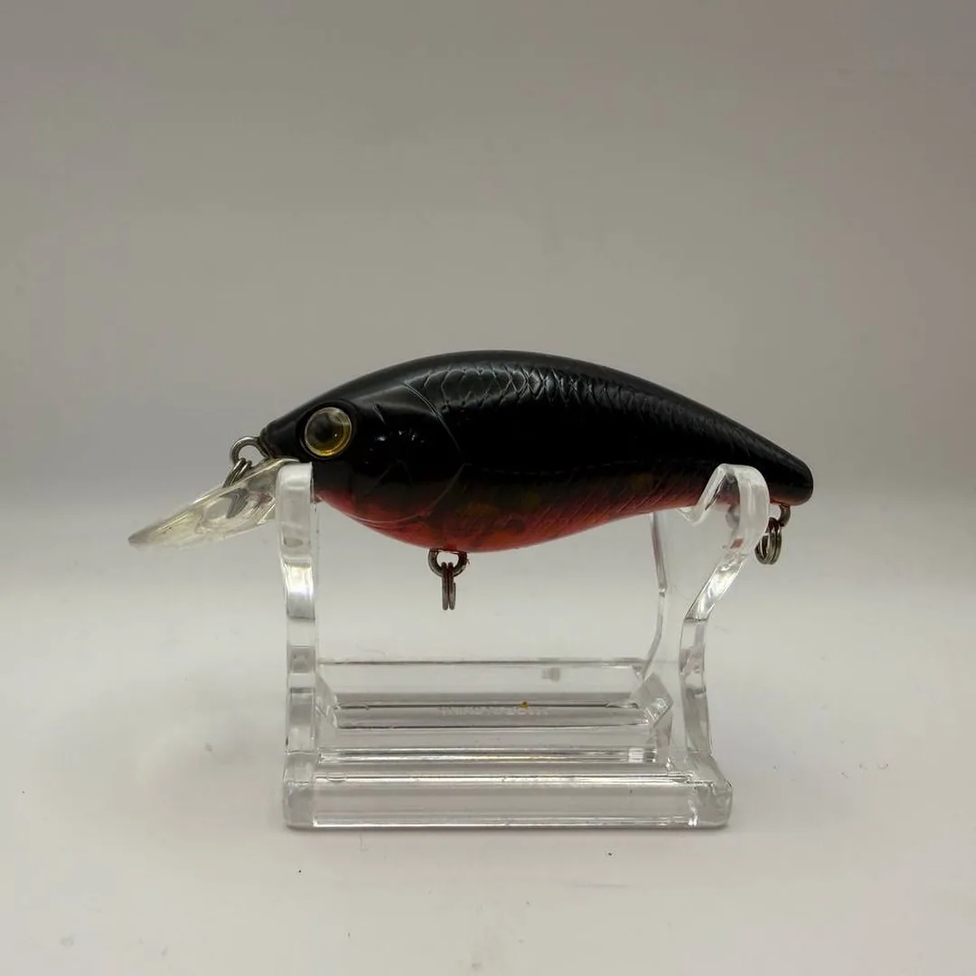 Wobler typu crankbait, czarno-czerwony, Evergreen — zdjęcie 1