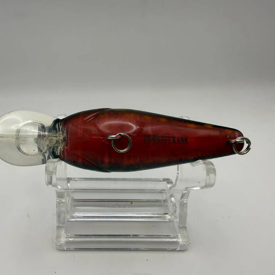 Wobler typu crankbait, czarno-czerwony, Evergreen — zdjęcie 3