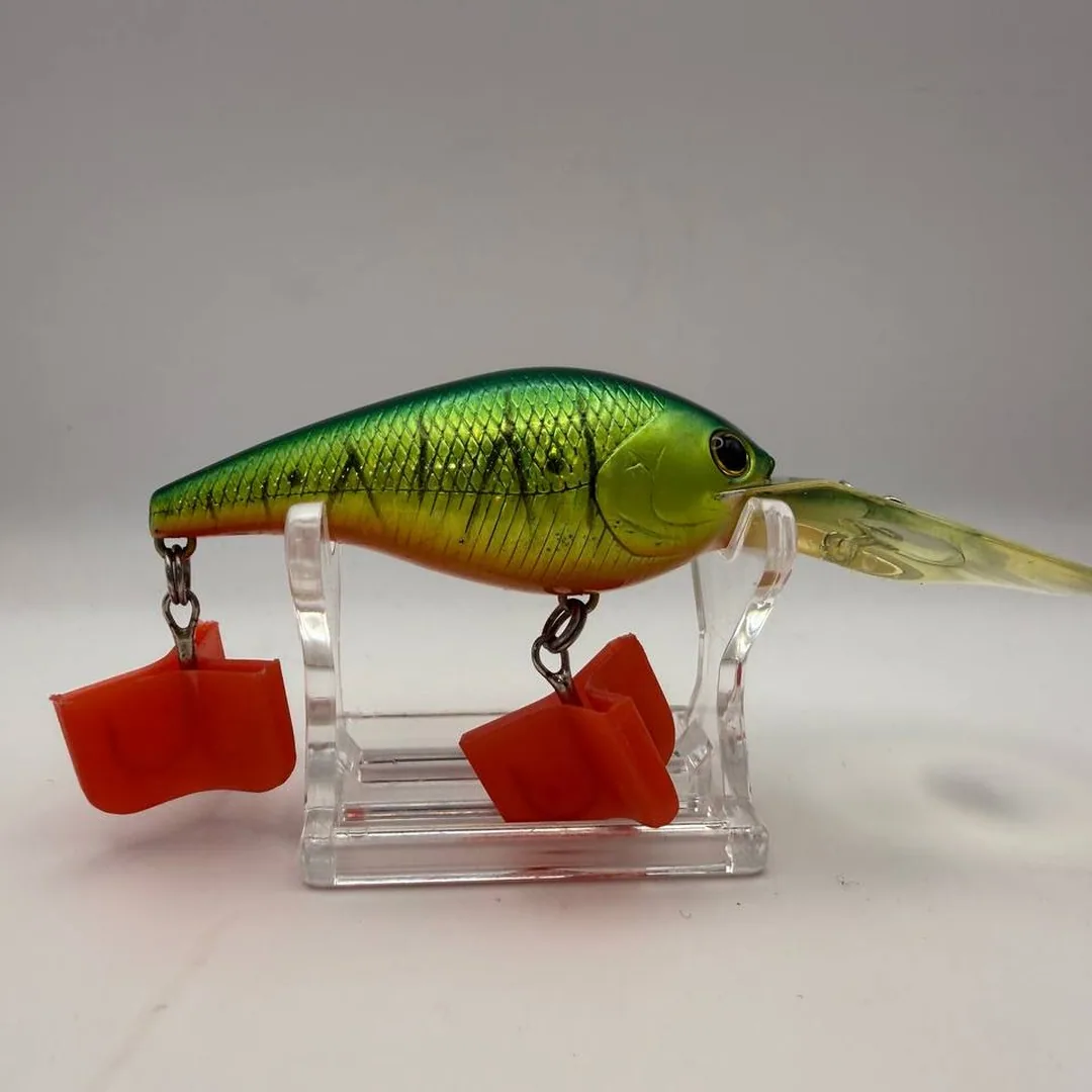 Wobler crankbait, zielono-żółty, Lucky Craft — zdjęcie 2