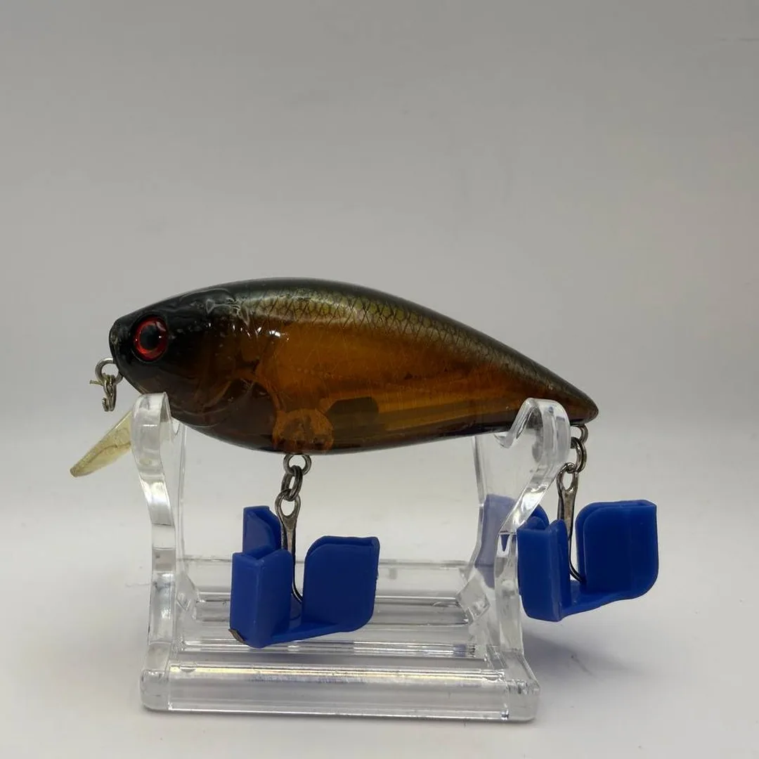 Wobler typu crankbait, brązowo-czarny; Tiemco — zdjęcie 1