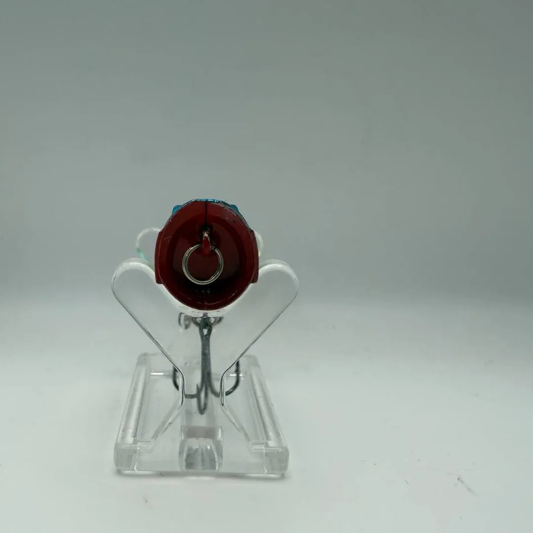 Wobler popper, niebieski grzbiet, srebrne boki, 60mm — zdjęcie 3