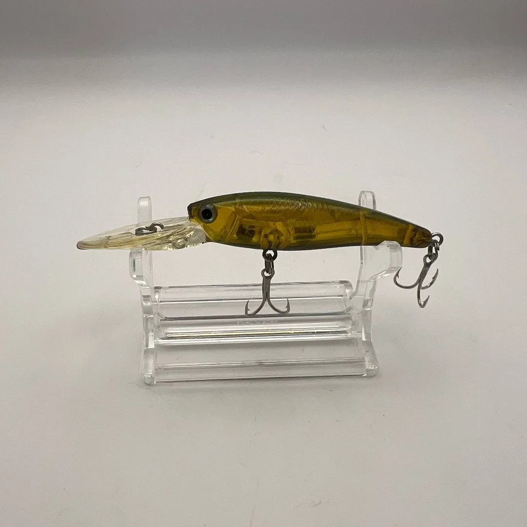 Wobler typu minnow, zielony grzbiet, złote boki — zdjęcie 1
