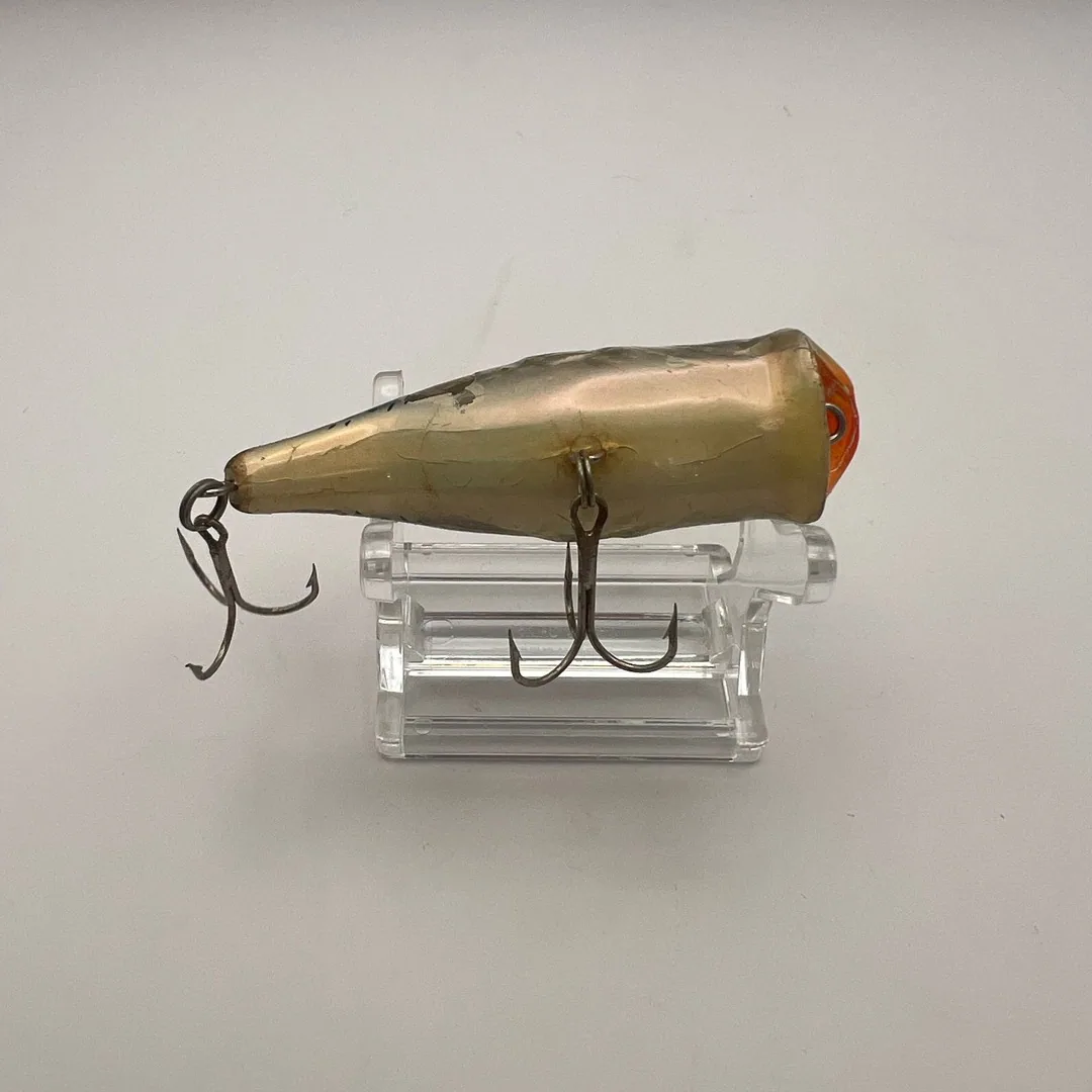Wobler popper, zielony grzbiet, złote boki, 60mm, 10g — zdjęcie 3