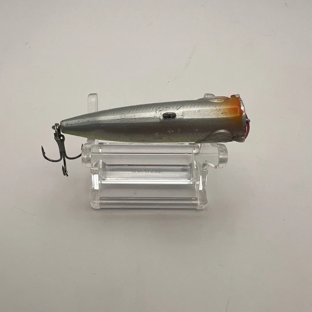 Wobler popper, niebieski grzbiet, srebrne boki, 60mm — zdjęcie 3