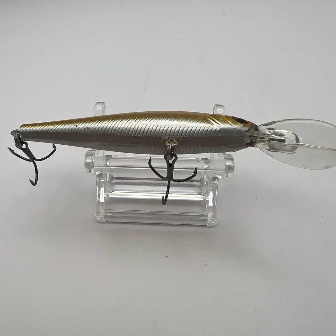 Wobler minnow czerwony grzbiet, złote boki — zdjęcie 3