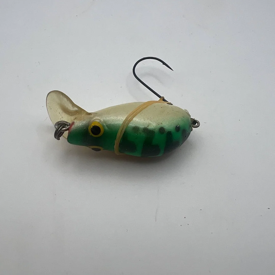 Wobler crank, zielony grzbiet, perłowe boki, 50mm, 7g — zdjęcie 3