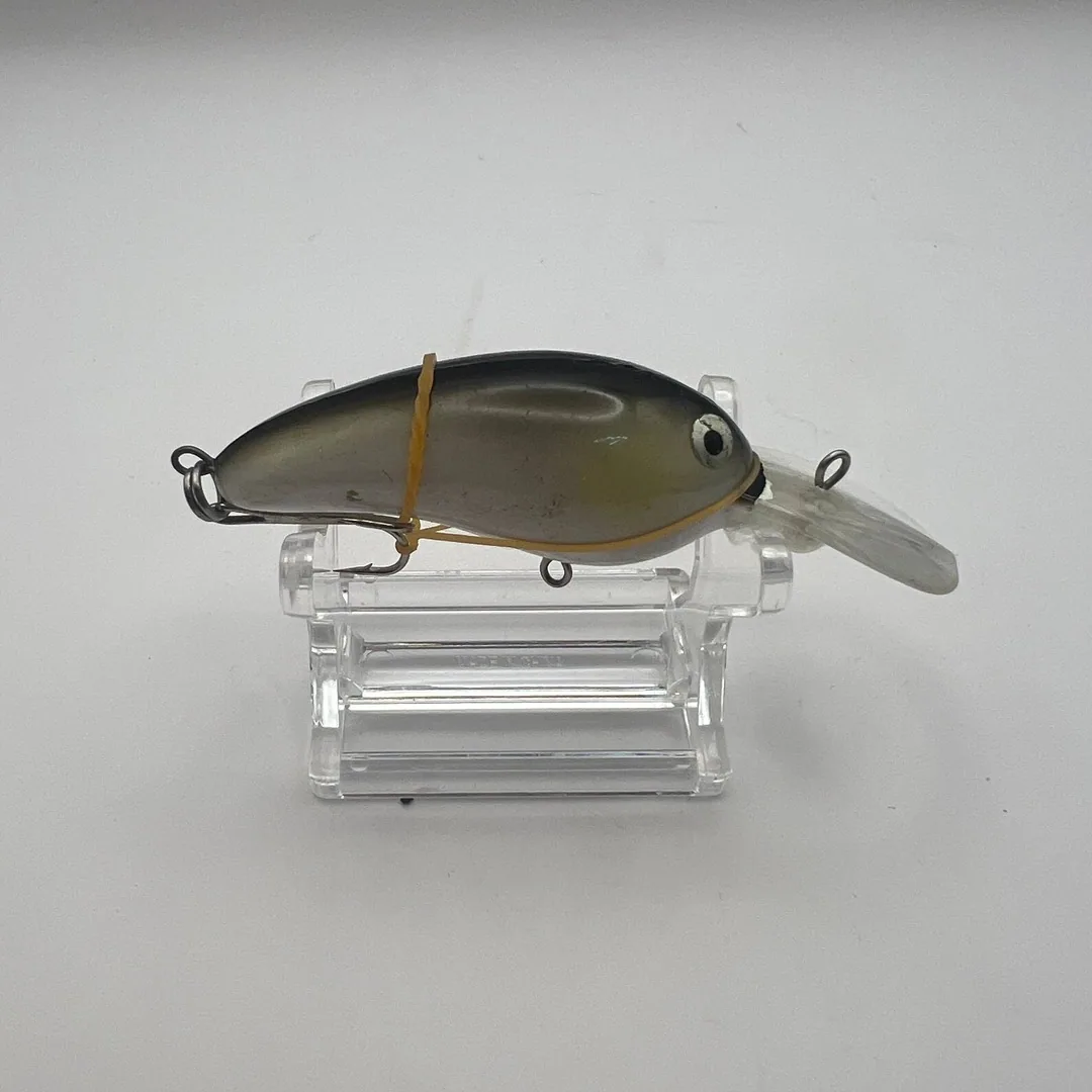 Crankbait z czarnym grzbietem i srebrnymi bokami — zdjęcie 2
