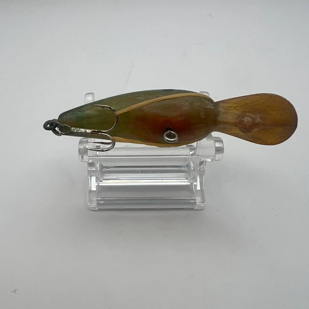 Wobler crank, zielony grzbiet, złote boki, 50mm, 9g — zdjęcie 3