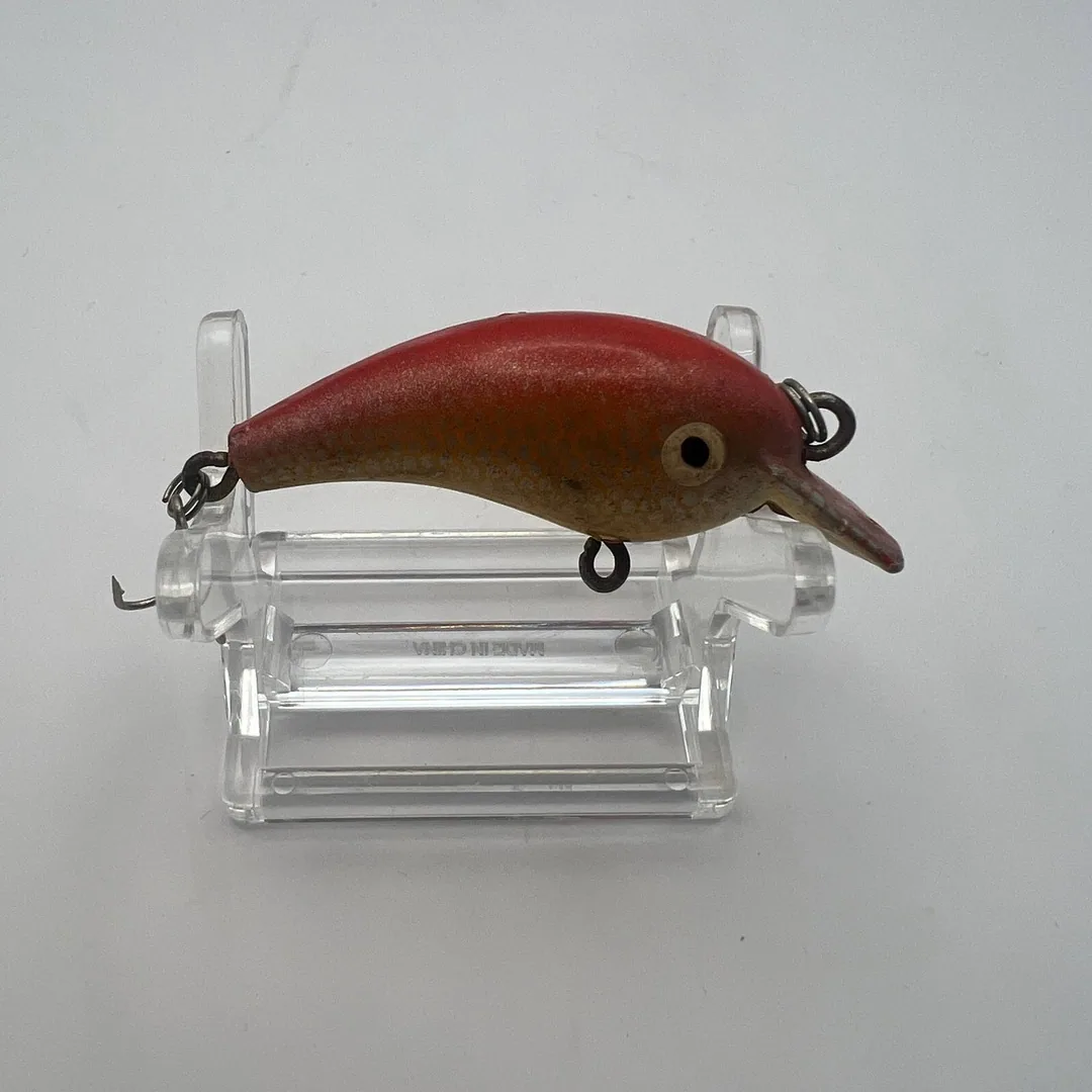 Wobler crank, czerwony grzbiet, złote boki, 40mm 4,5g — zdjęcie 2