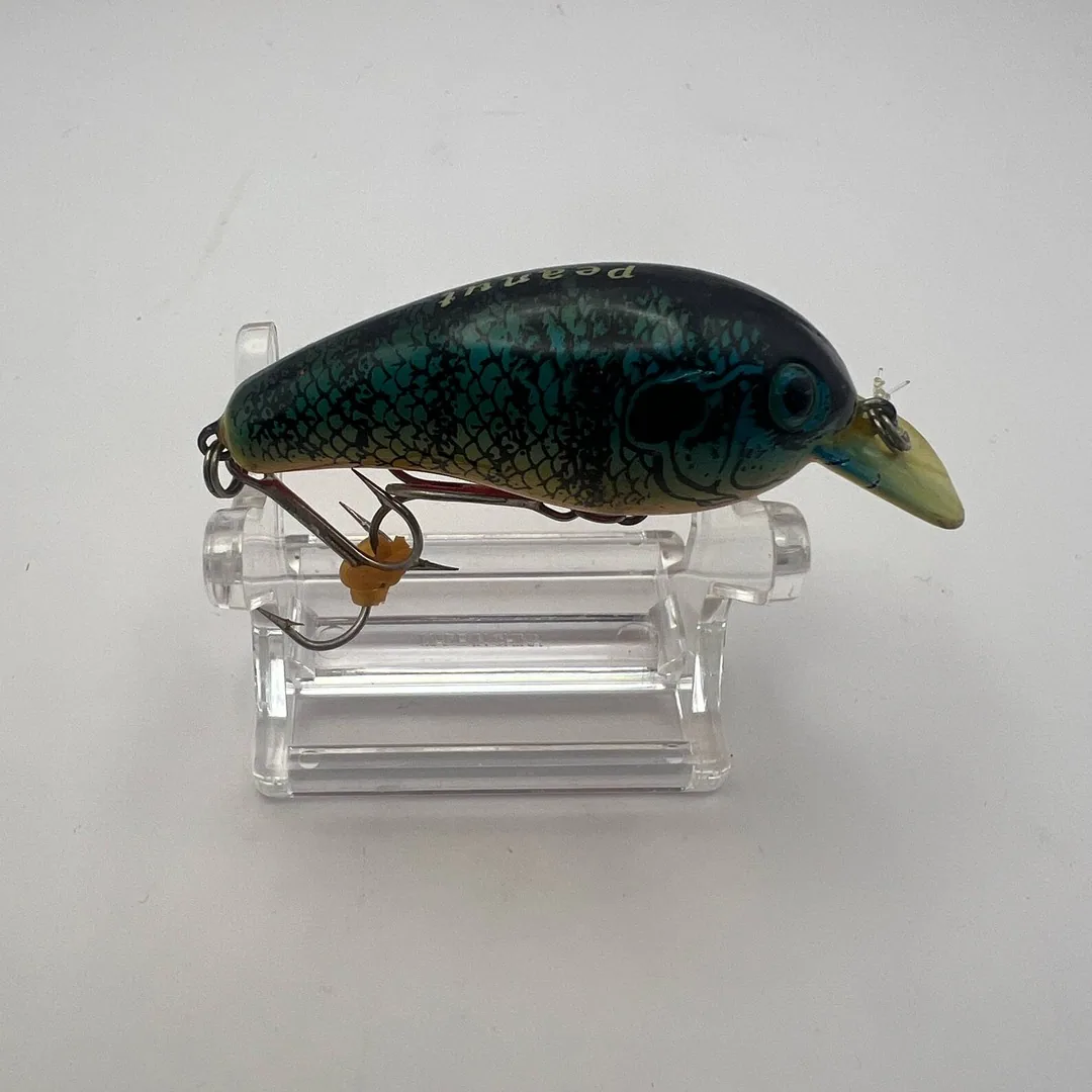 Wobler Daiwa Peanut 50mm, zielono-czarny crankbait — zdjęcie 2