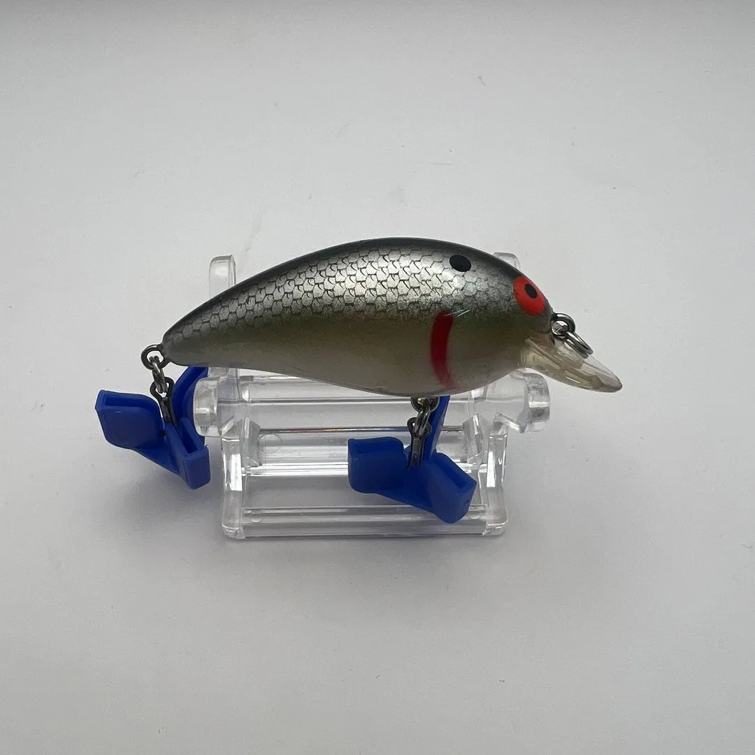 Wobler crankbait srebrny z czerwonym akcentem — zdjęcie 2
