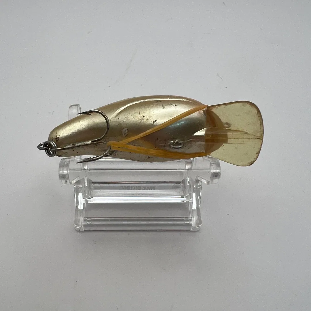 Wobler crankbait, czerwony grzbiet, złote boki — zdjęcie 3