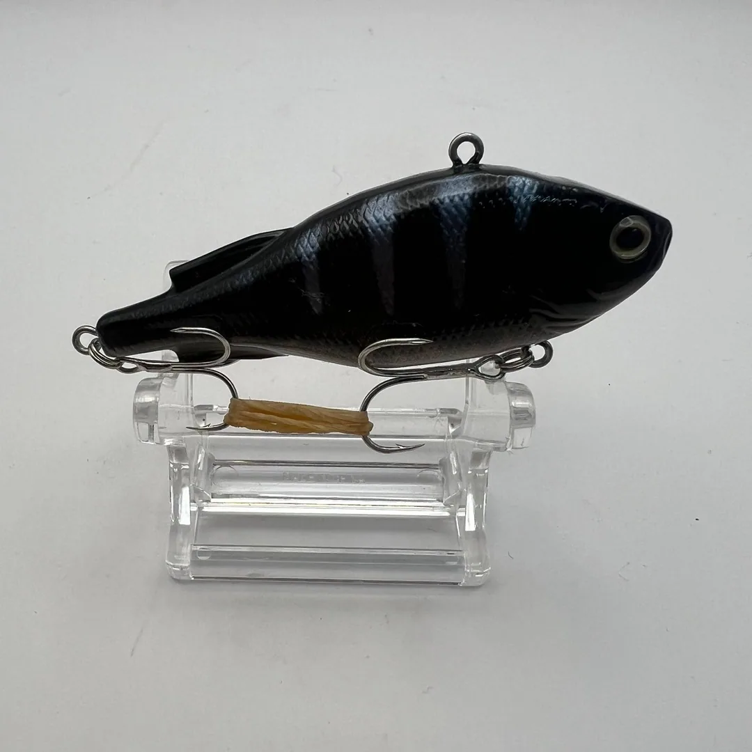Wobler lipless Zenith ZV-70 czarny z niebieskimi paskami — zdjęcie 2